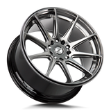 Shift Gear 18x9 +30 Platinum Silver premium Euro wheel