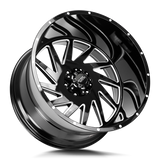 Off Road Monster M12 Gloss Black Milled