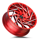 Strada Nido S64 Candy Red Machined Tips