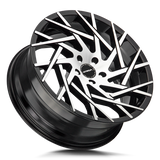 Strada Nido S64 20x8.5 Gloss Black Machined premium Euro wheel
