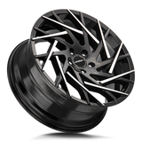 Strada Nido S64 Gloss Black Machined Tips