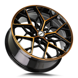 Shift Piston H35 Black Machined Bronze