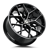 Shift Piston H35 20x8.5 Gloss Black Machined premium Euro wheel