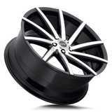 Strada Sega S41 Gloss Black Machined