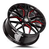 Shift Spring H33 Gloss Black Candy Red Milled
