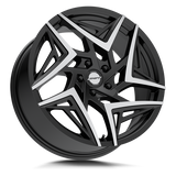 Shift Valve H36 20x8.5 +35 Gloss Black Machined Tips premium BMW wheel