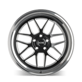 Ridler 611 Gloss Black Milled With Diamond Cut Lip