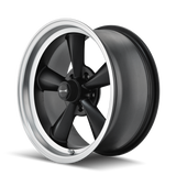 Ridler 675 Matte Black Machined