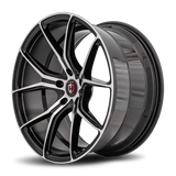 Curva C42 20x10 +38mm Gloss Black Machine Face
