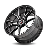 Curva C42 20x10 +38 Gloss Black Machine Face 5x120 premium Euro wheel