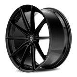 Curva CFF46 22x10.5 +40 gloss black 5x120 premium Euro wheel