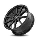 DRW D10 17x7 +40mm Gloss Black (4x100 / 4x114.3)