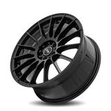 DRW D15 17x7 +40mm Gloss Black (4x100 / 4x114.3)