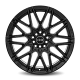 DRW D17 17x7 +40mm Gloss Black (5x100 / 5x114.3)