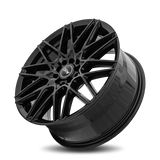 DRW D17 17x7 +40mm Gloss Black (5x100 / 5x114.3)