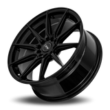 DRW D19 17x7.5 +38mm Gloss Black