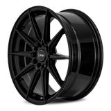 DRW D19 18x8 +38 Gloss Black premium Euro wheel