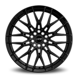 DRW D21 17x7.5 +38mm Gloss Black (4x108 / 4x114.3)