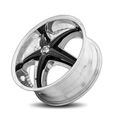 Diablo Reflection X REF 20x8.5 +35 Chrome premium Euro wheel