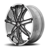 Diablo DNA 22x8.5 +38 chrome premium Euro wheel
