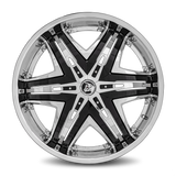 Diablo Elite DE 24x10 +35mm Chrome