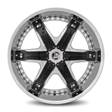 Diablo Fury FUR 24x10 +35mm Chrome