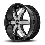 Diablo Fury FUR 26x10 +30mm Gloss Black