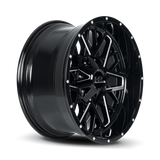 Hardrock Offroad Bomber H714 20x10 -19mm Gloss Black Milled (8x165.1)