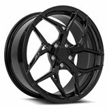 MRR Forged F10 19x8.5 Gloss Black premium forged wheel for Corvette C8