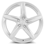 MRR Forged F23 20x9 Brushed Clear premium Corvette C8 rear wheel