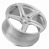 MRR Forged F23 20x9 Brushed Clear premium Corvette C8 rear wheel