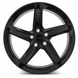 MRR Forged F23 20x11 Gloss Black premium forged wheel for Corvette C8 front