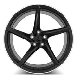 MRR Forged F25 21x13 +25 Gloss Black Corvette C8 premium forged wheel