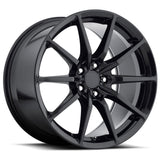 MRR M350 19x10 +40 Gloss Black premium Euro wheel