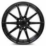 MRR M350 19x10 +40 Gloss Black premium Euro wheel