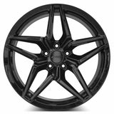 MRR M755 20x12 +50 Gloss Black premium GM fitment wheel