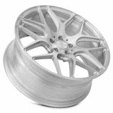 MRR FS1 18x8.5 +35 Brushed Clear premium aftermarket wheel