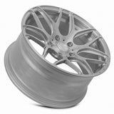 MRR FS1 19x9.5 +35 Brushed Clear premium Euro wheel for BMW 5x120