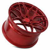MRR FS1 19x10 +35 Candy Red premium BMW fitment wheel 5x120