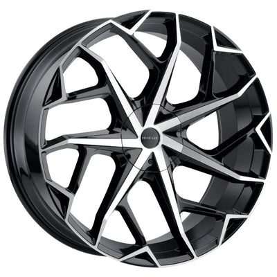 Privelux PL18 Black Machined Wheel