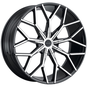 Privelux PL9 Black Machined wheel