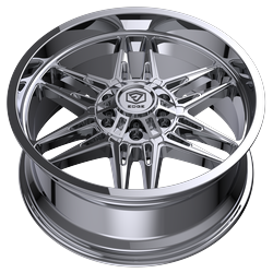 Edge Off Road 303C Chrome Wheel