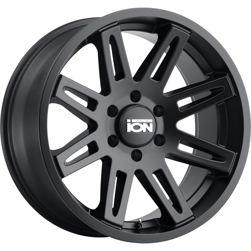 Ion Style 142 20x9 +25 Matte Black premium truck wheel