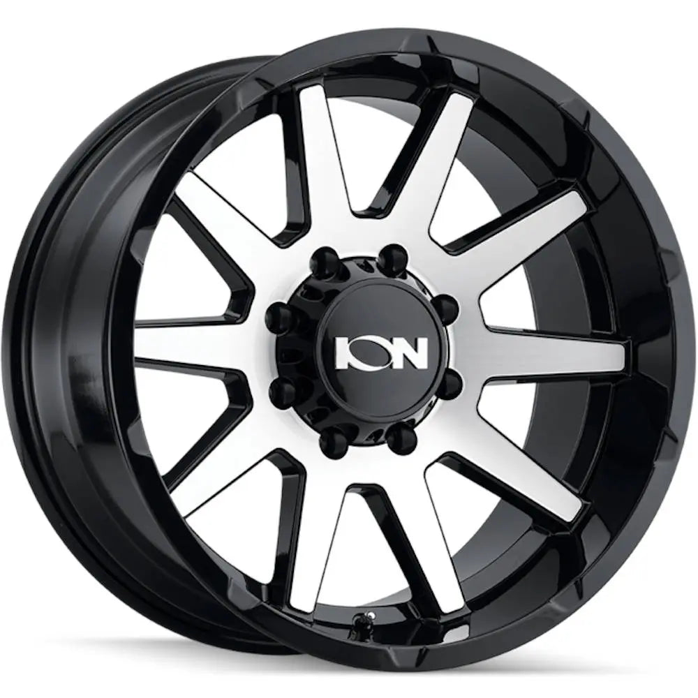 Ion 143 Gloss Black Machined wheel