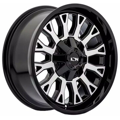 Ion 152 Gloss Black Machined wheel