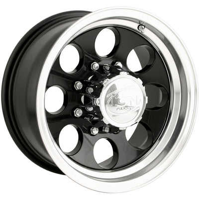 Ion 171 Gloss Black Machined wheel