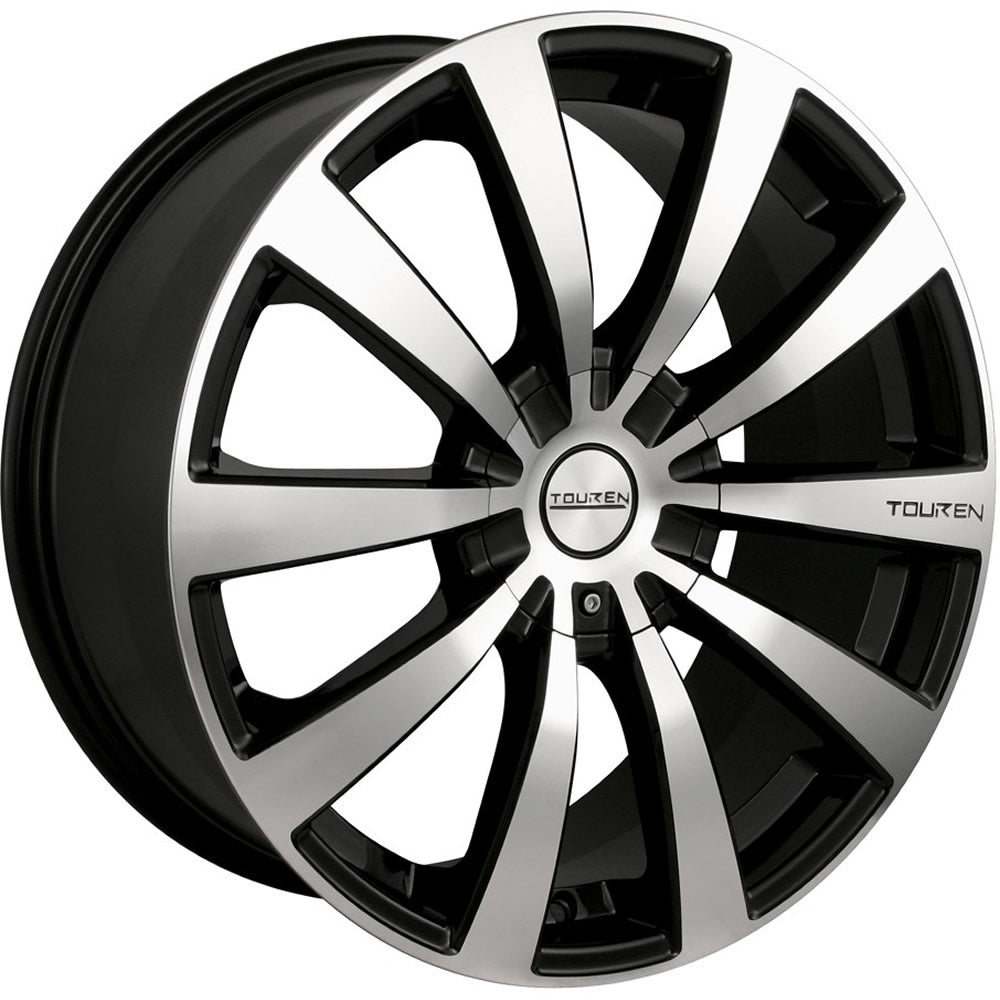 Touren TR3 3130 Gloss Black Machined wheel