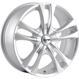 Touren TR22 3222 Gloss Hyper Silver wheel