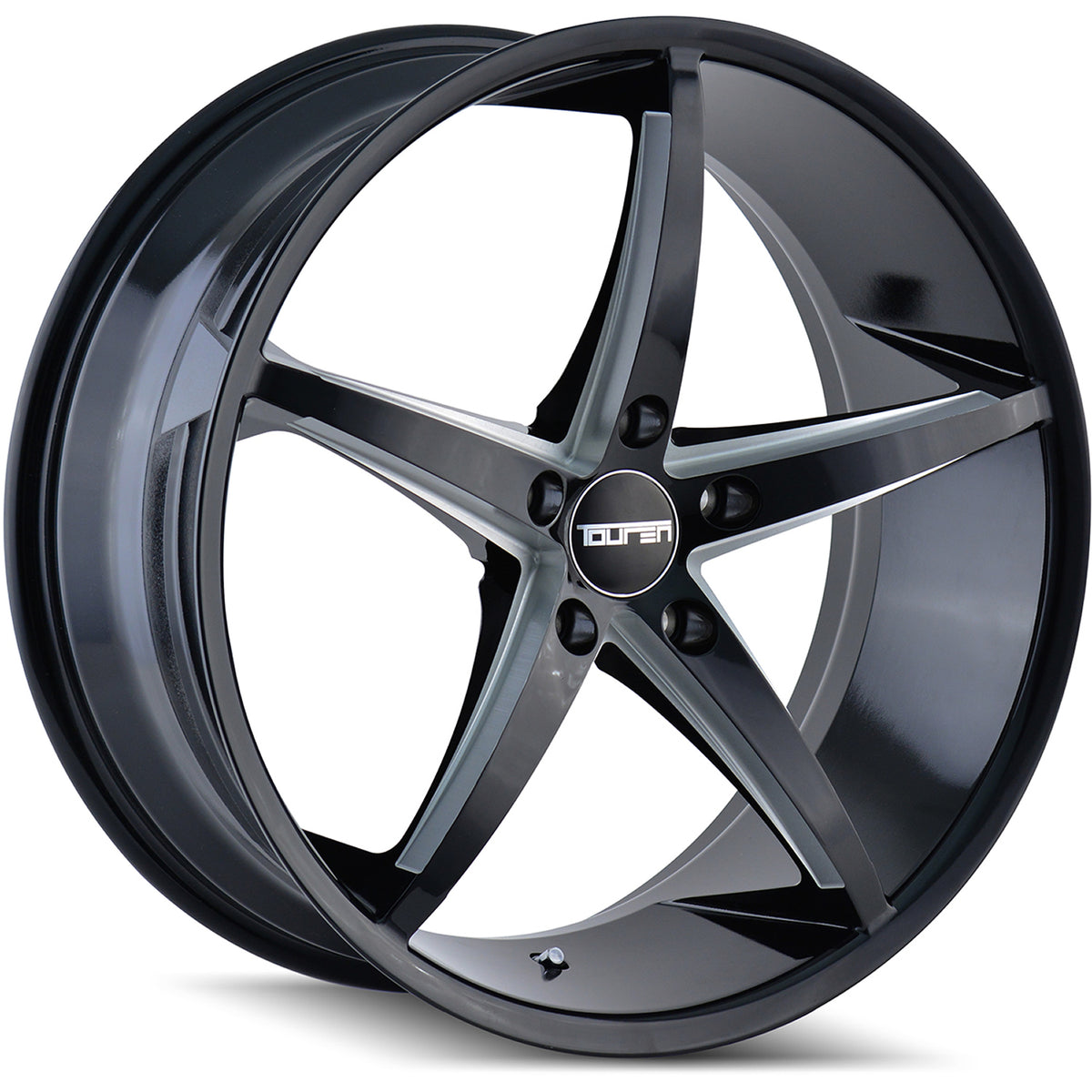 Touren TR70 3270 Gloss Black Milled wheel