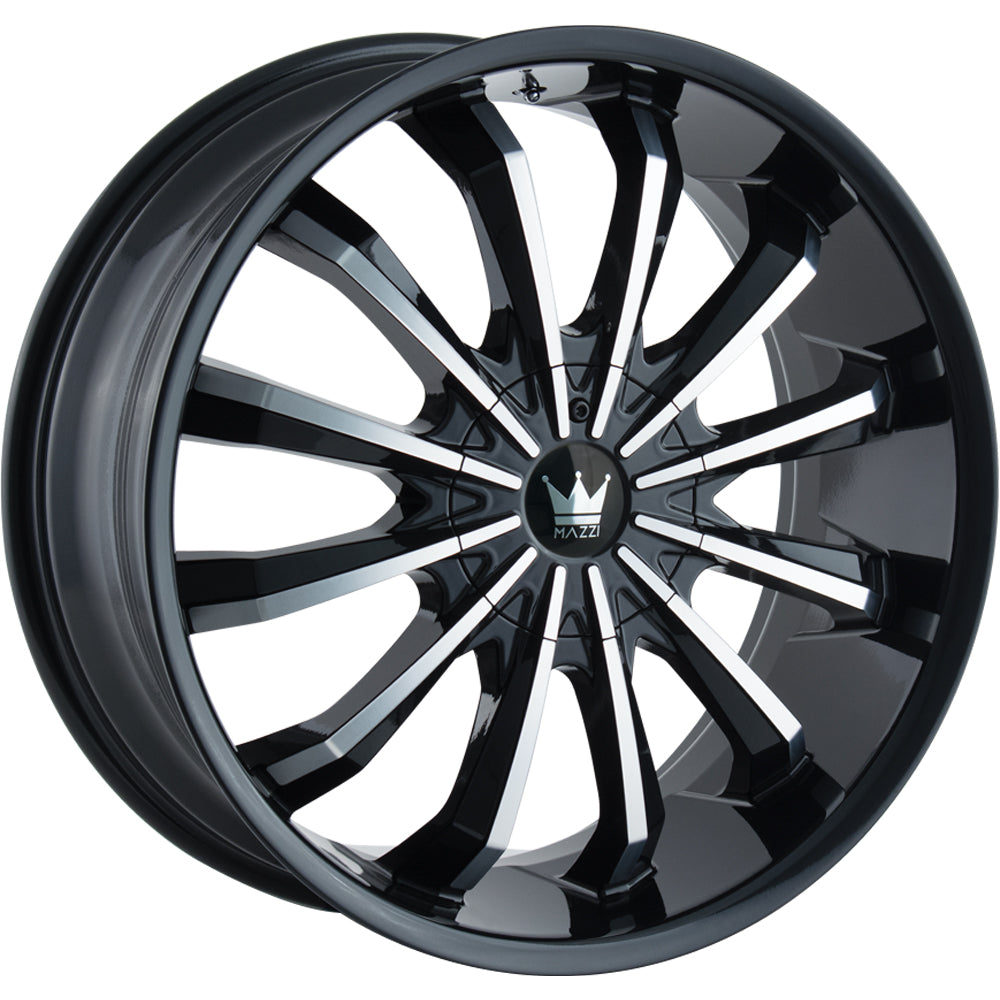 Mazzi Fusion Black with Machined  wheel